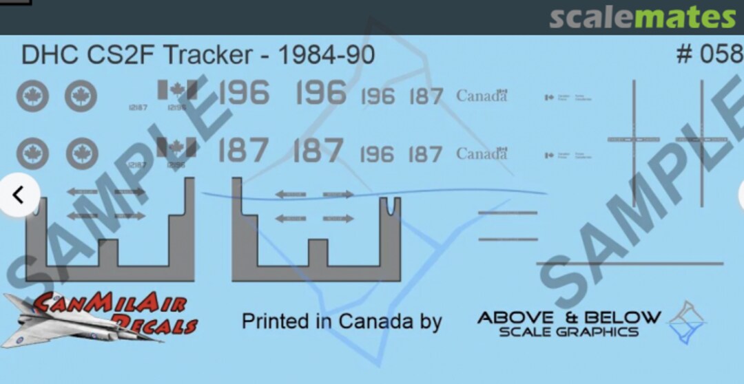 Boxart Grumman CS2F Tracker 058 CanMilAir