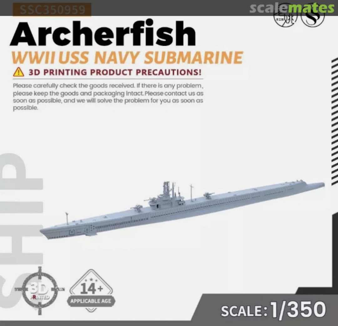 Boxart Archerfish SSC350959 SSMODEL