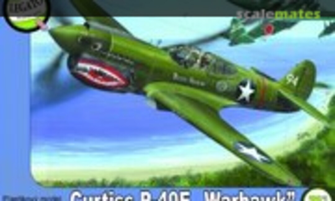 1:72 Curtiss P-40E &quot;Warhawk&quot; &quot;Aces&quot; (Legato Plastic Kits AZL 7223)