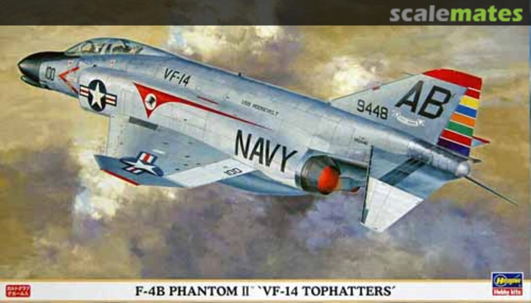 Boxart F-4B Phantom II `VF-14 Tophatters´ 00796 Hasegawa