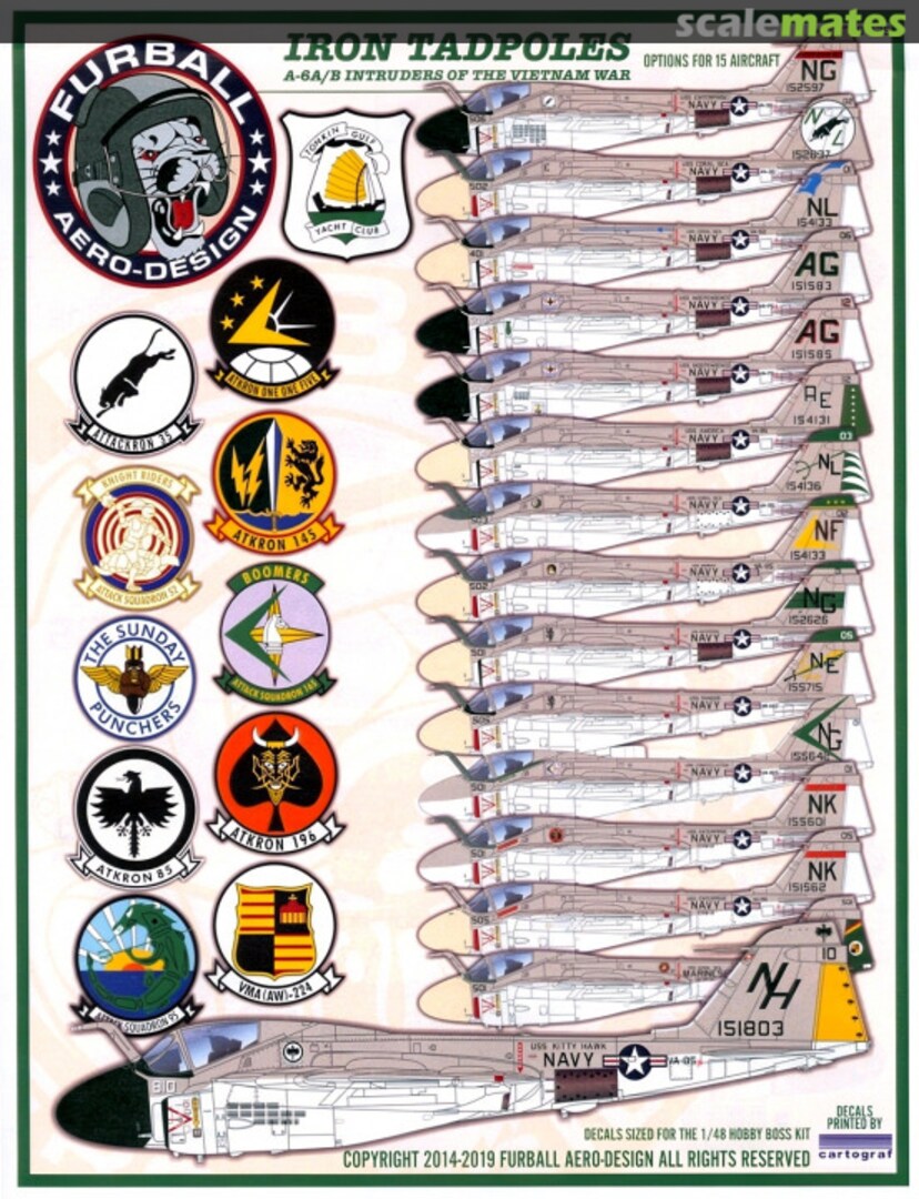 Boxart Iron Tadpoles 48-025 Furball Aero-Design