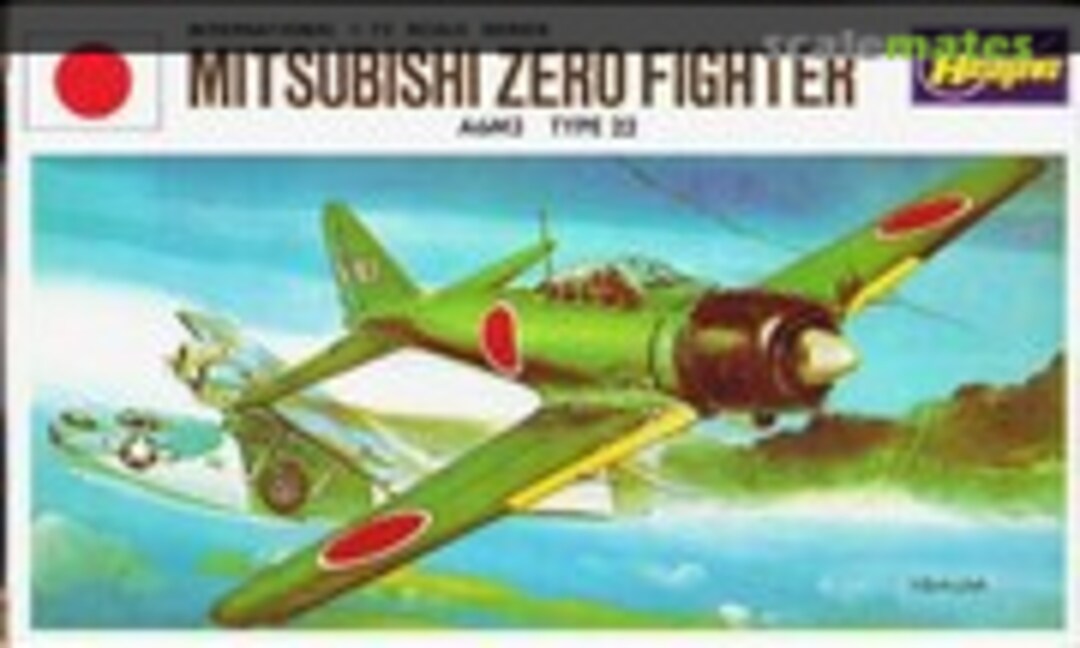 1:72 Mitsubishi Zero Fighter (Minicraft Hasegawa JS-076)