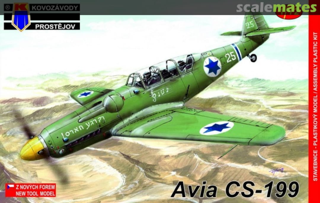 Boxart Avia CS-199 'Israeli' KPM0092 Kovozávody Prostějov