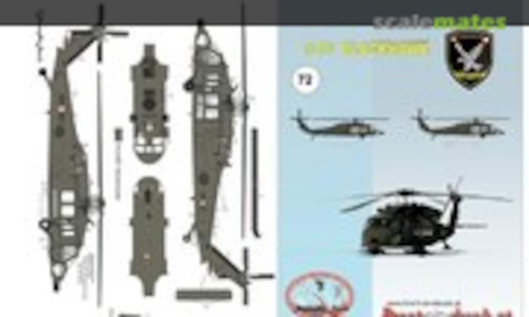 1:72 Sikorsky S-70 Blackhawk (Brent-Air-Decals HM 72205)