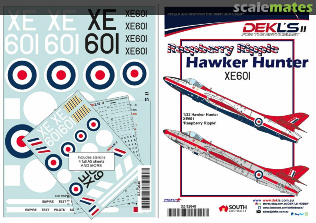 Boxart Hawker Hunter DZ32046 DEKL's