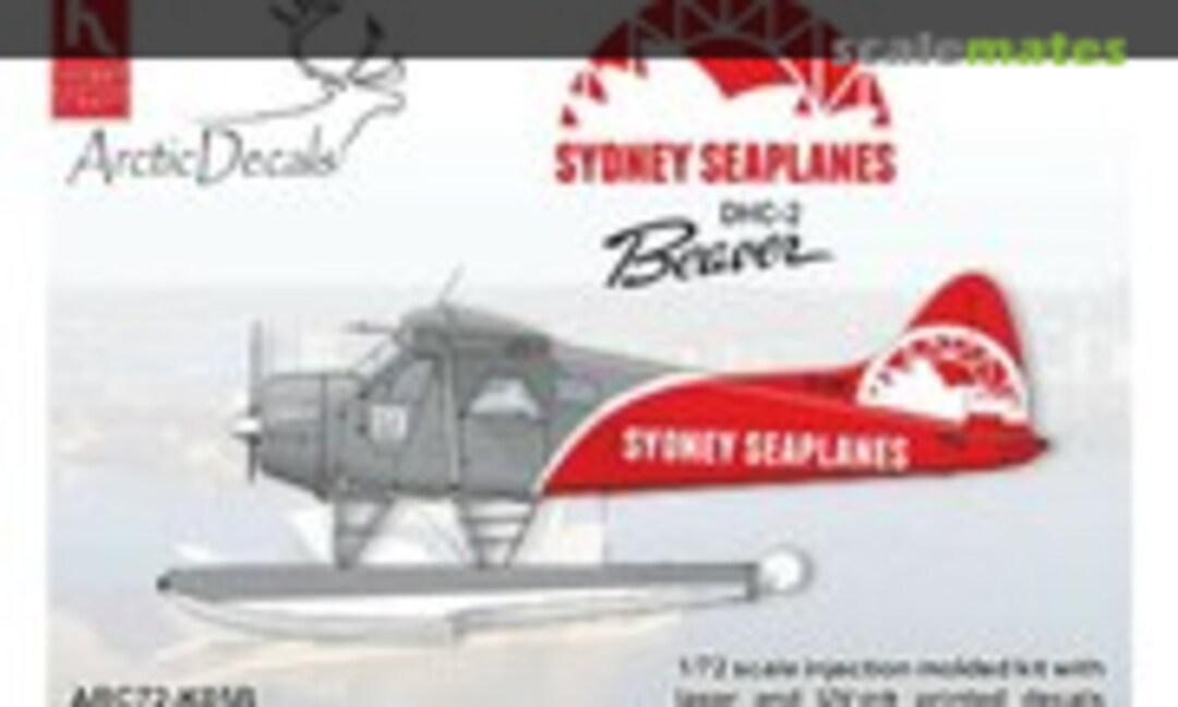 1:72 Sydney Seaplanes DHC-2 Beaver (Arctic Decals ARC72-K05B)