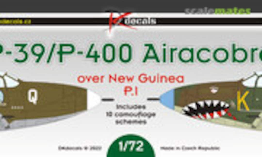 1:72 P-39/P-400 Airacobra (DK Decals 72112)