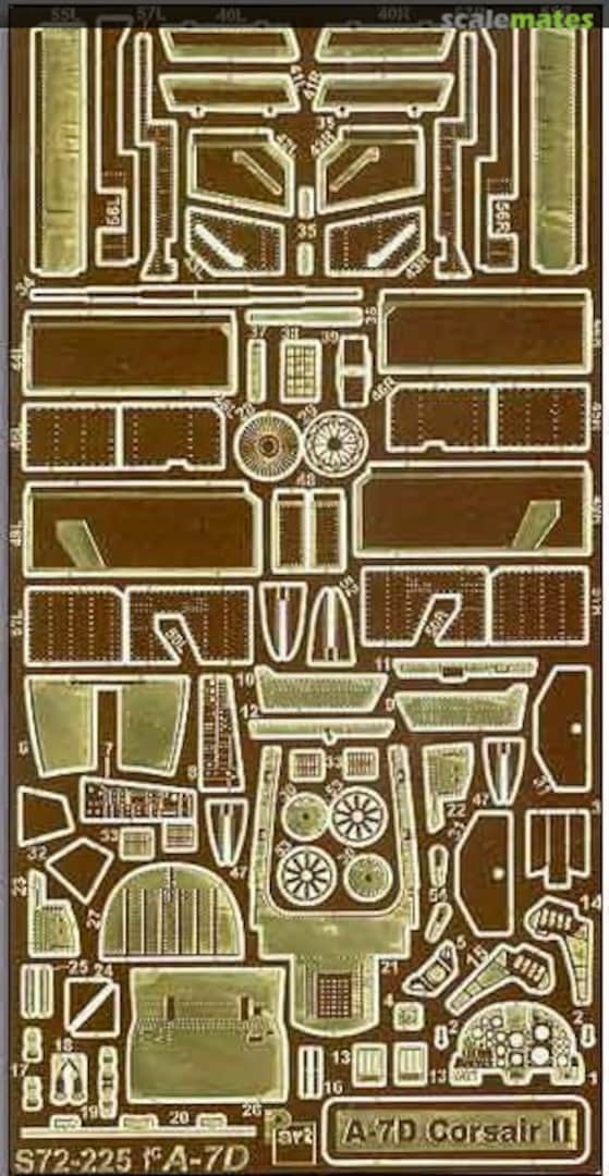 Boxart A-7D Corsair II S72-225 Part