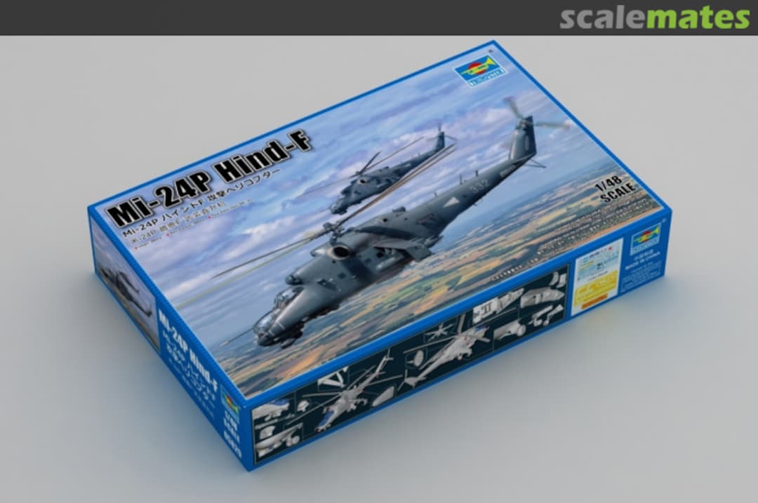 Boxart Mi-24P Hind-F 05829 Trumpeter