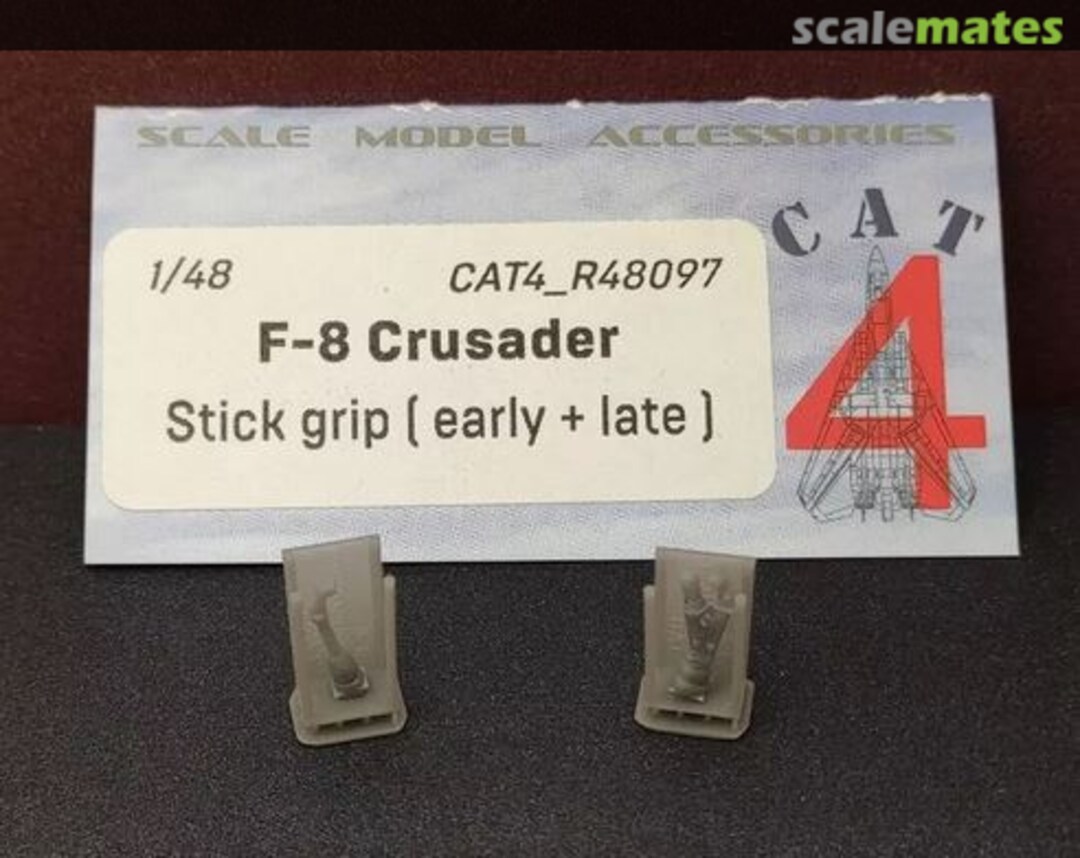 Boxart F-8 Crusader Stick grip (early + late) R48097 CAT4