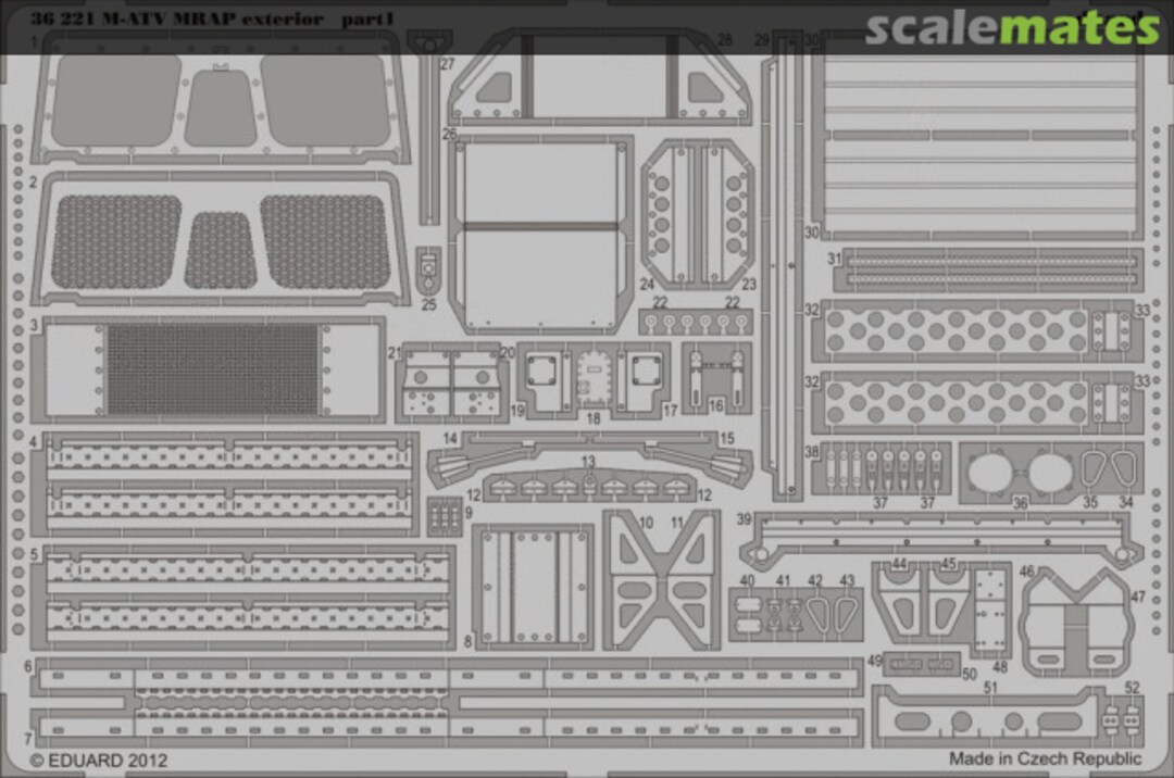 Boxart M-ATV MRAP exterior 36221 Eduard