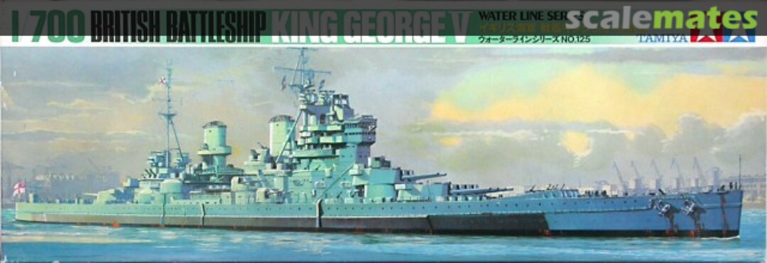 Boxart King George V WL.B125 Tamiya