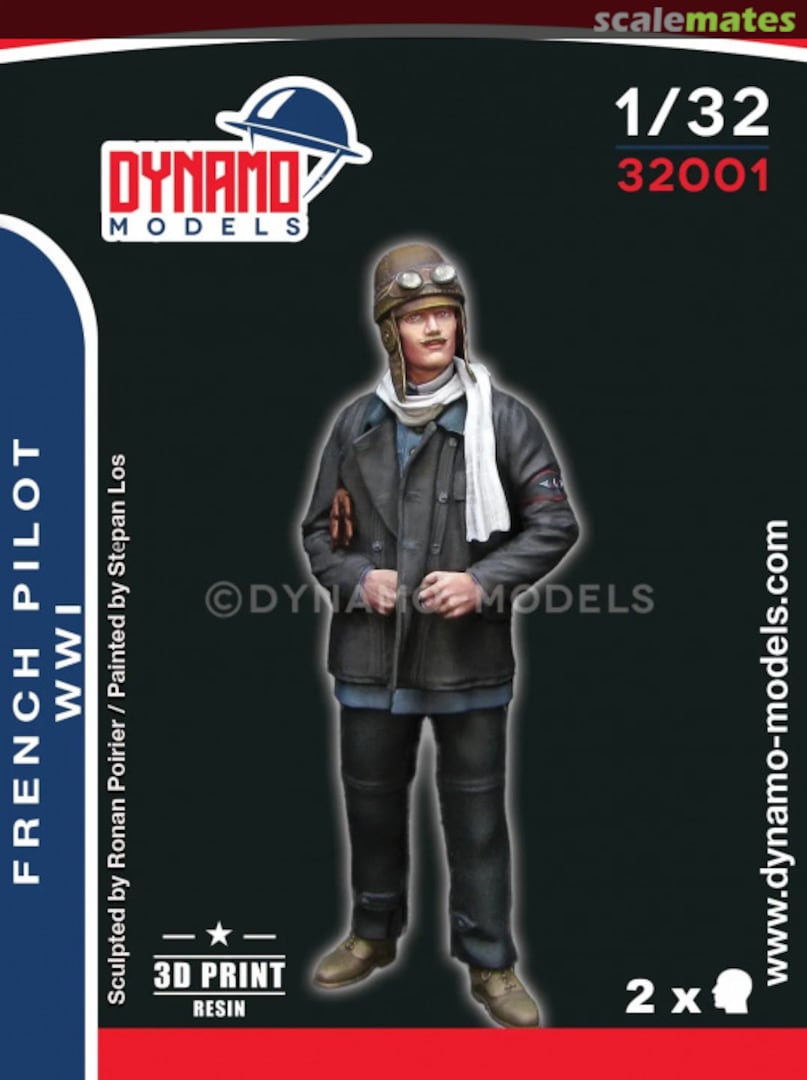 Boxart French Pilot WWI 32001 Dynamo Models