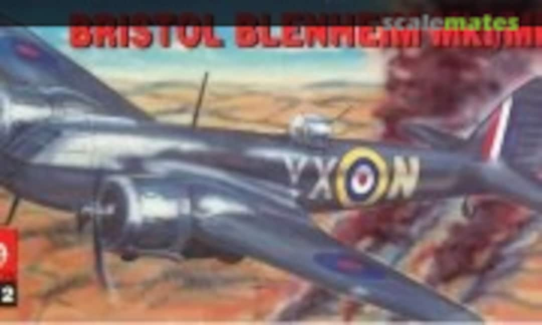 1:72 Bristol Blenheim MkI/MkIF (ZTS Plastyk 131)