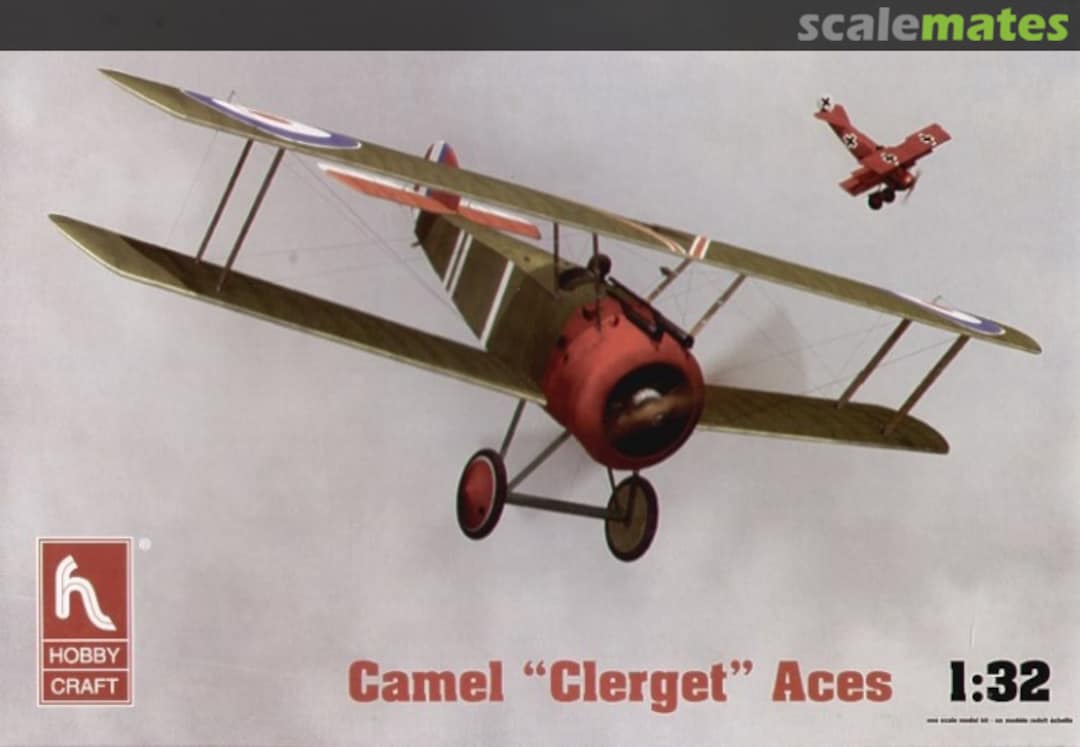 Boxart Camel "Clerget" Aces HC1694 Hobbycraft