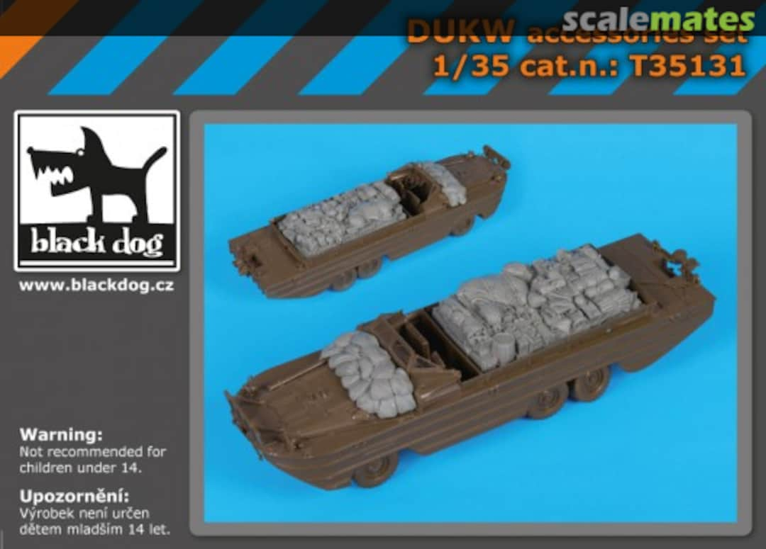 Boxart DUKW accessories set T35131 Black Dog