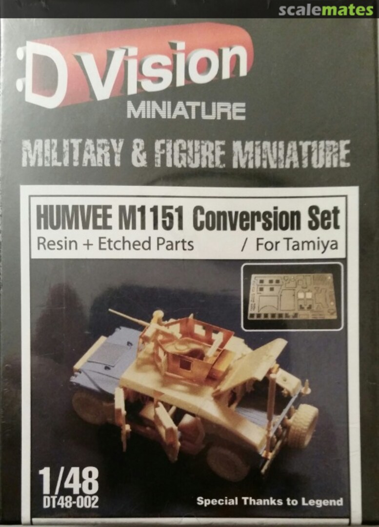 Boxart Humvee M1151 Conversion Set DT48-002 DToys