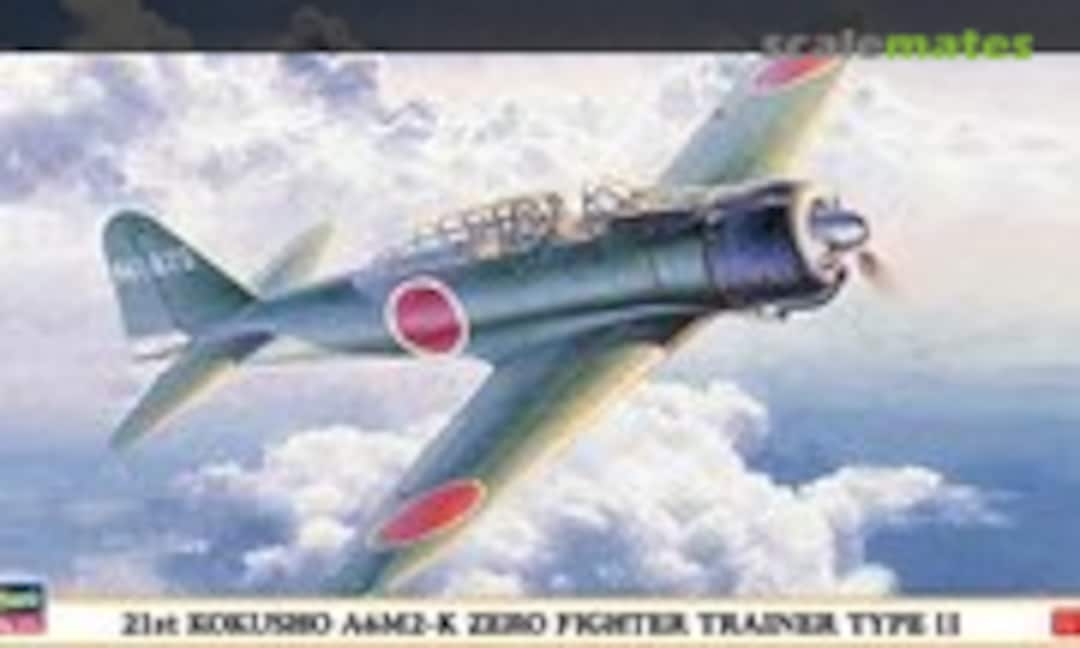 1:48 21st Kokusho A6M2-K Zero Fighter Trainer Type 11 (Hasegawa 09855)