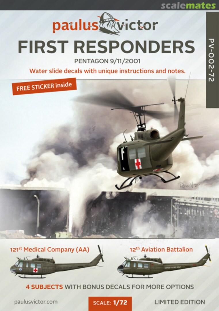 Boxart First Responders PV-002-72 PaulusVictor