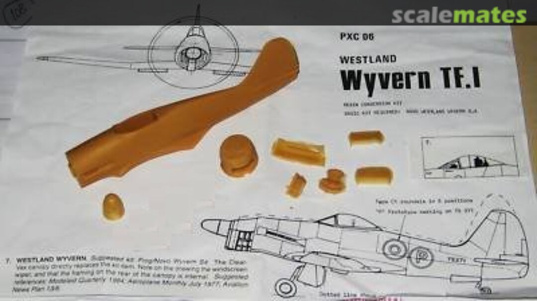 Boxart Westland Wyvern TF.1 PXC 06 Maintrack Models