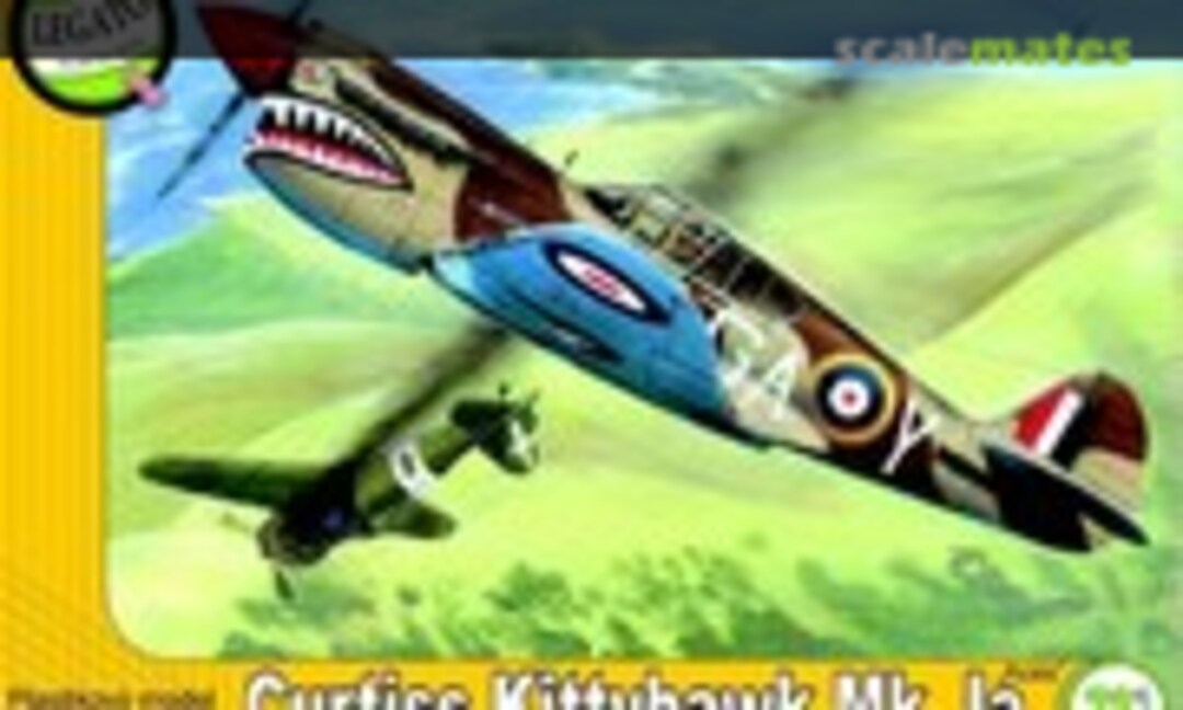 1:72 Curtiss Kittyhawk Mk.Ia &quot;Aces&quot; (Legato Plastic Kits AZL 7225)