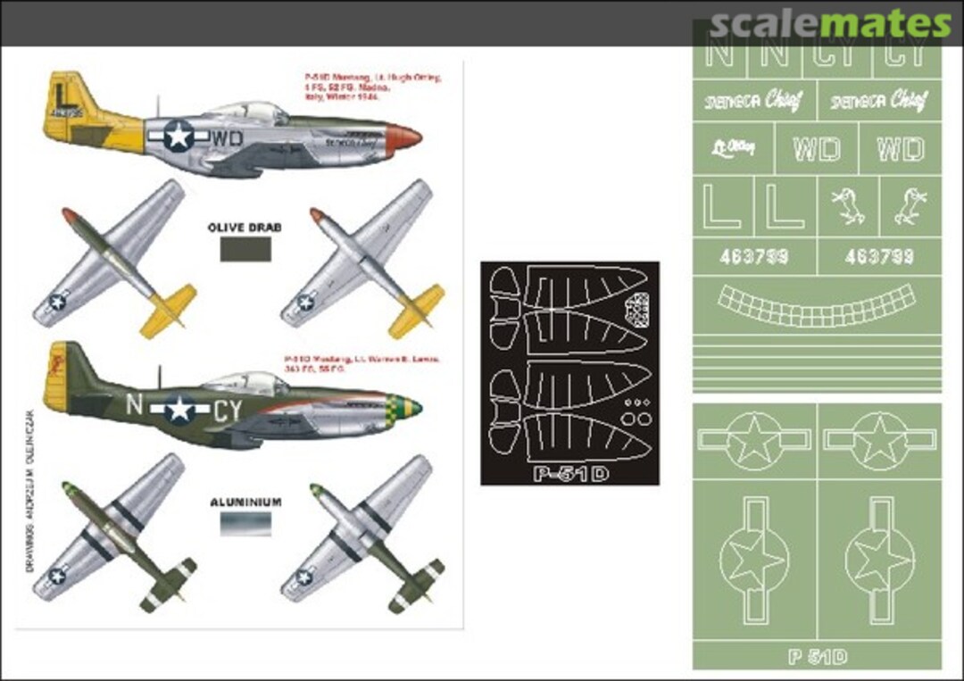 Boxart P-51D Mustang K32127 Montex