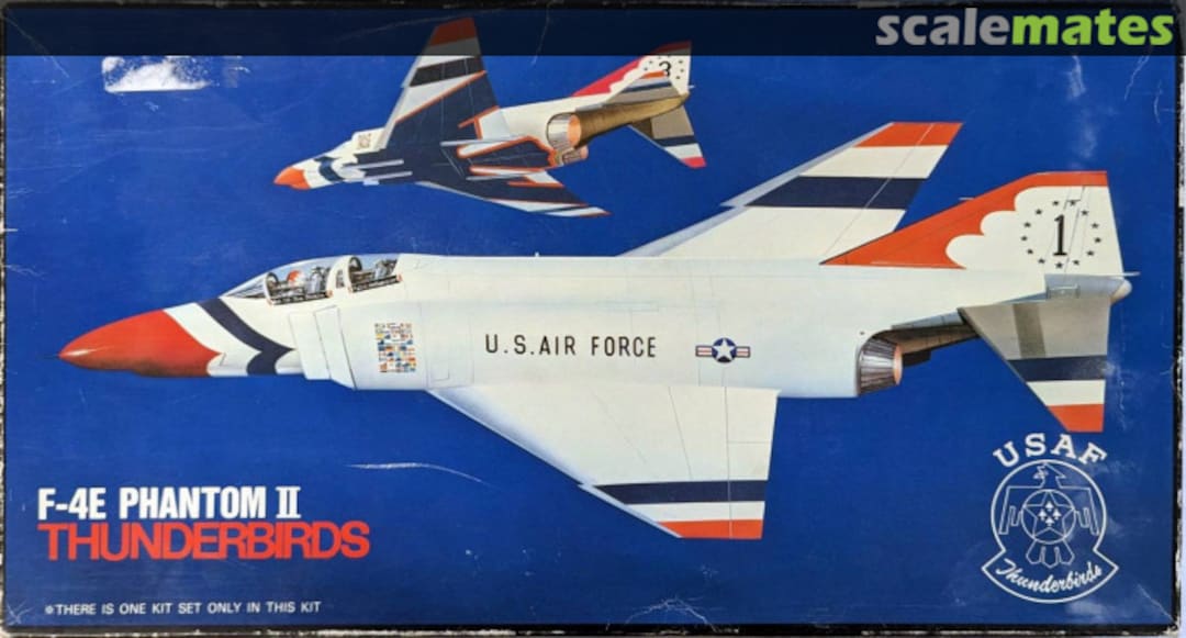 Boxart F-4E Phantom II Thunderbirds 5A55 Fujimi