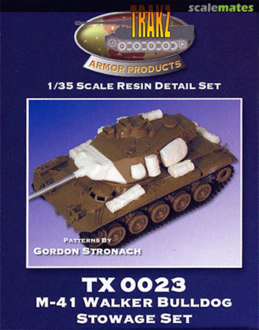 Boxart M-41 Walker Bulldog Stowage Set TX 0023 VLS - Trakz