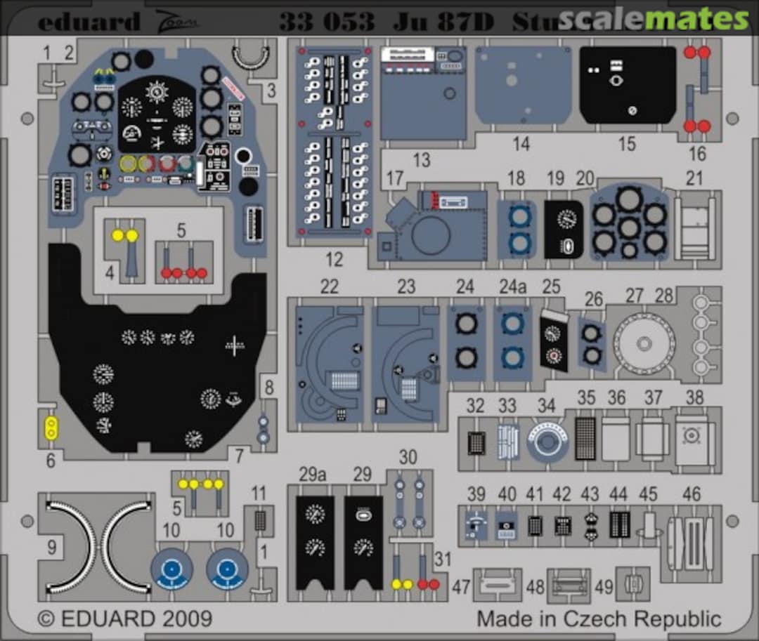 Boxart Ju 87D Stuka Interior 33053 Eduard