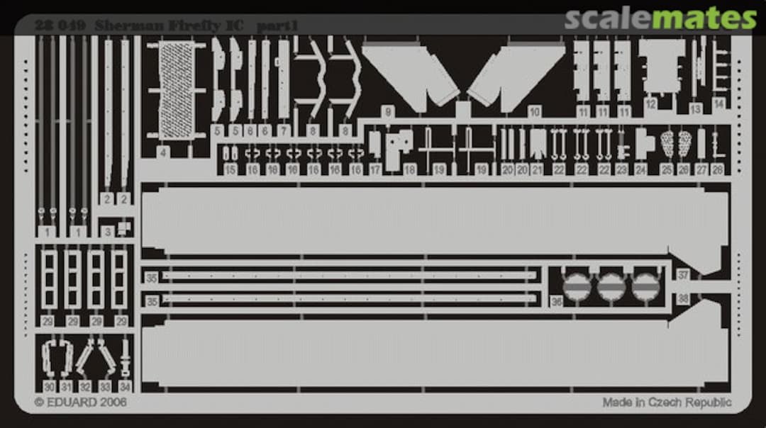 Boxart Sherman Firefly IC 28049 Eduard