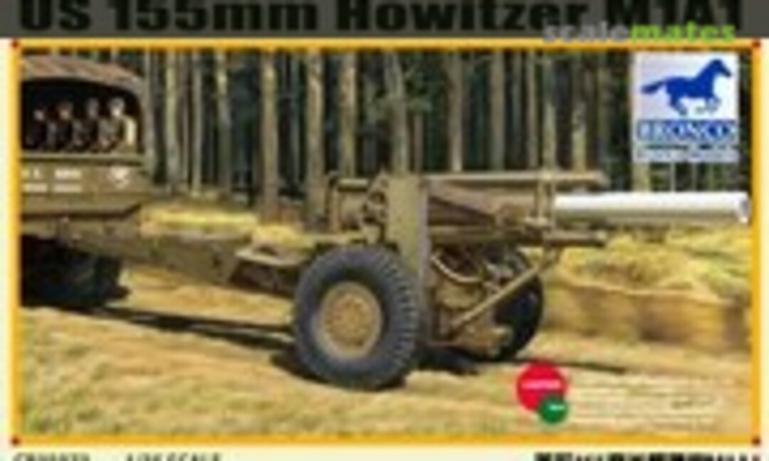 1:35 155mm Howitzer M1A1 (Bronco CB35073)