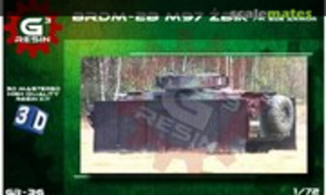 1:72 BRDM-2B M97 Zbik with side armor (G3 Resin GR-36)