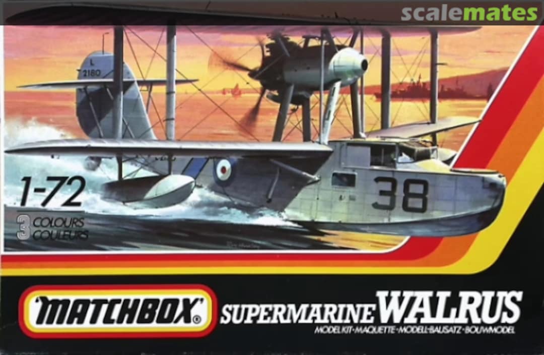 Boxart Supermarine Walrus PK-105 Matchbox