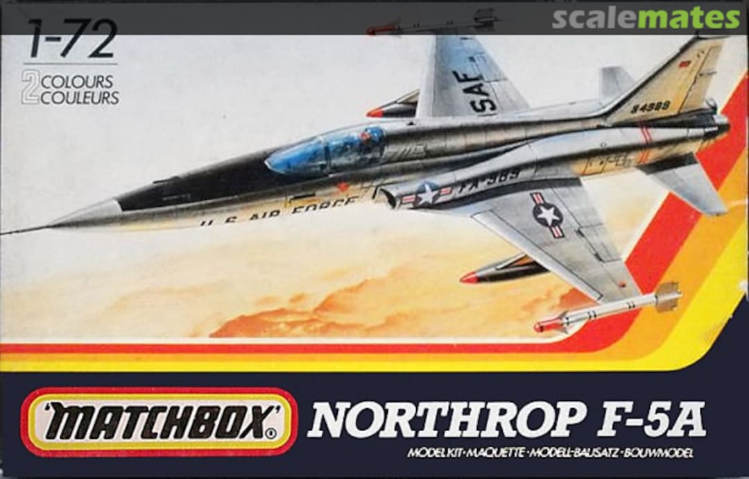 Boxart Northrop F-5A PK-12 Matchbox