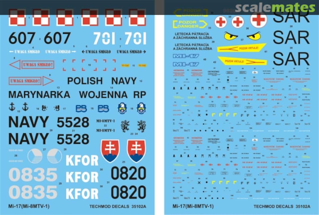 Contents Mi-17 (Mi-8MTV-1) 35102 Techmod