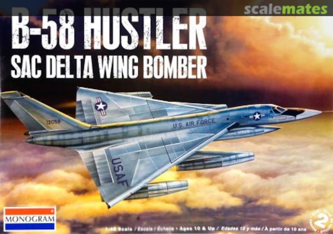 Boxart B-58 Hustler 85-5713 Monogram