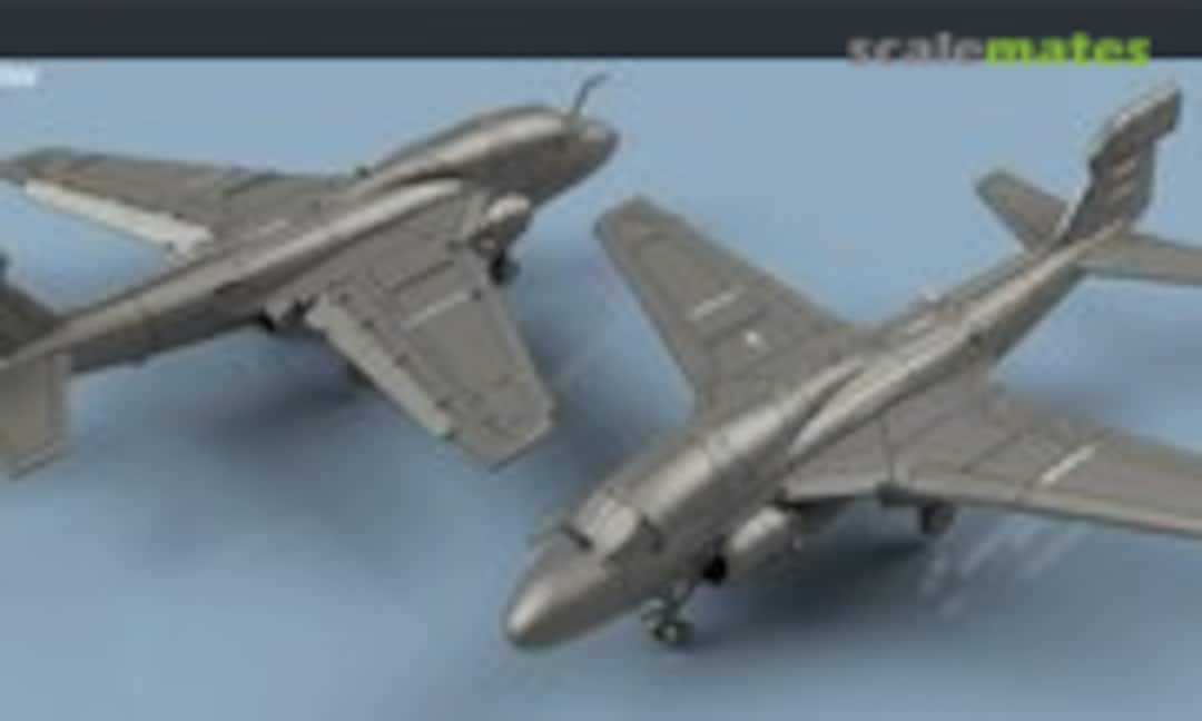 1:350 EA-6B Prowler unfolded wings (5 planes) (L'Arsenal 3D350154)