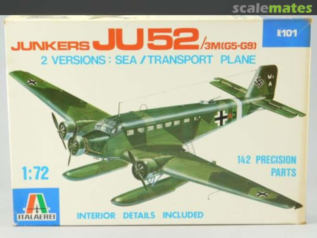 Boxart Junkers Ju 52/3m (G5-G9) 101 Italaerei