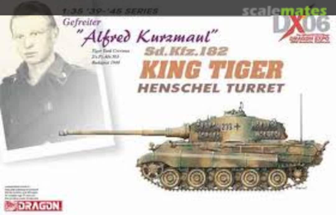 Boxart Sd.Kfz. 182 King Tiger Henschel Turret 6324 Dragon