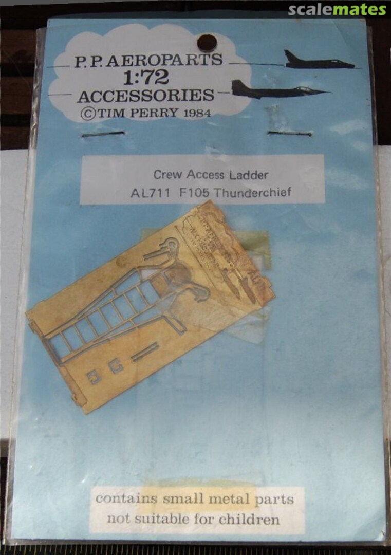 Boxart F-105 Thunderchief AL711 P.P. Aeroparts