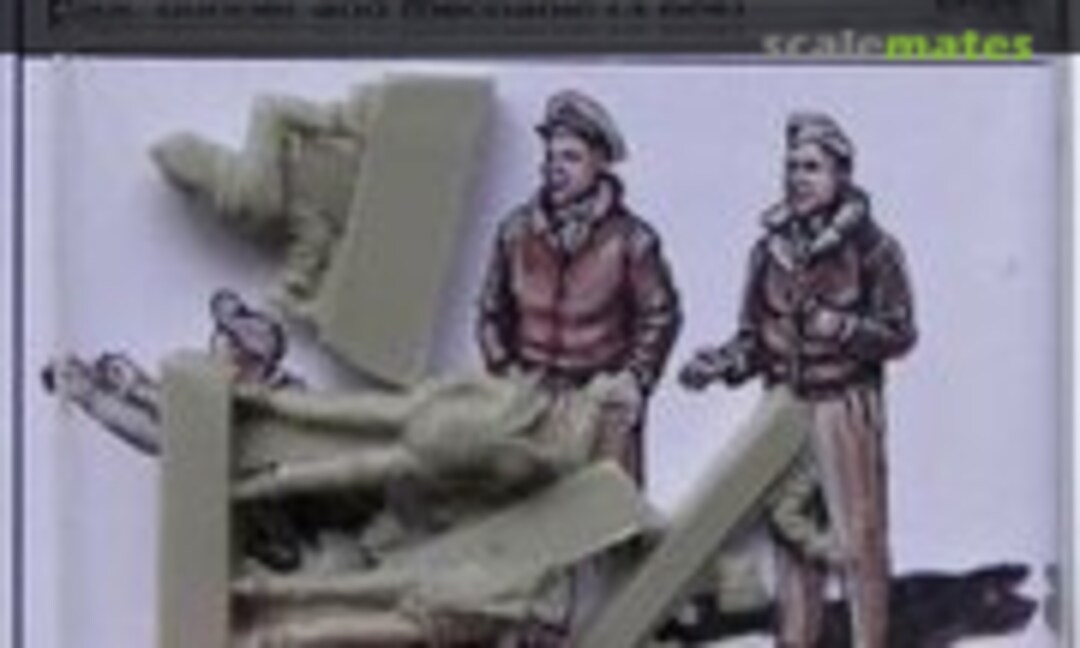 1:72 USAAF WW II pilot, gunner and mechanic (3 pcs) (CMK F72221)