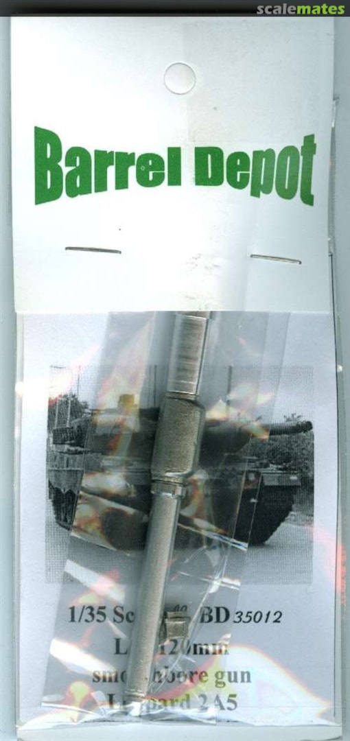 Boxart L44 120mm Smoothbore Gun for Leopard 2 A5 BD35012 Barrel Depot