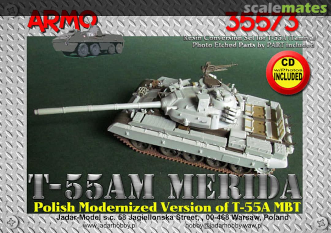 Boxart T-55AM Merida 35573 Armo