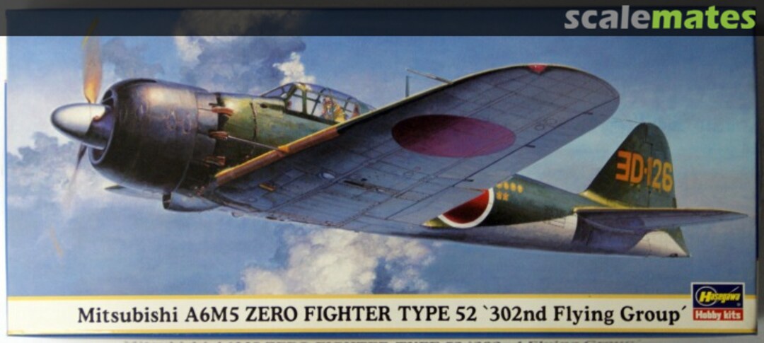 Boxart Mitsubishi A6M5 Zero Fighter Type 52 00094 Hasegawa