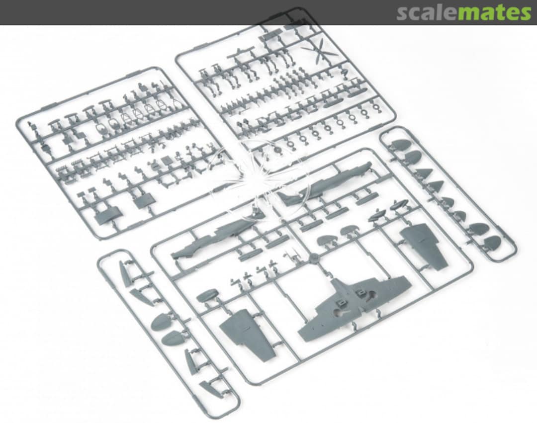 Contents Spitfire Mk.IXc late version 70121X Eduard