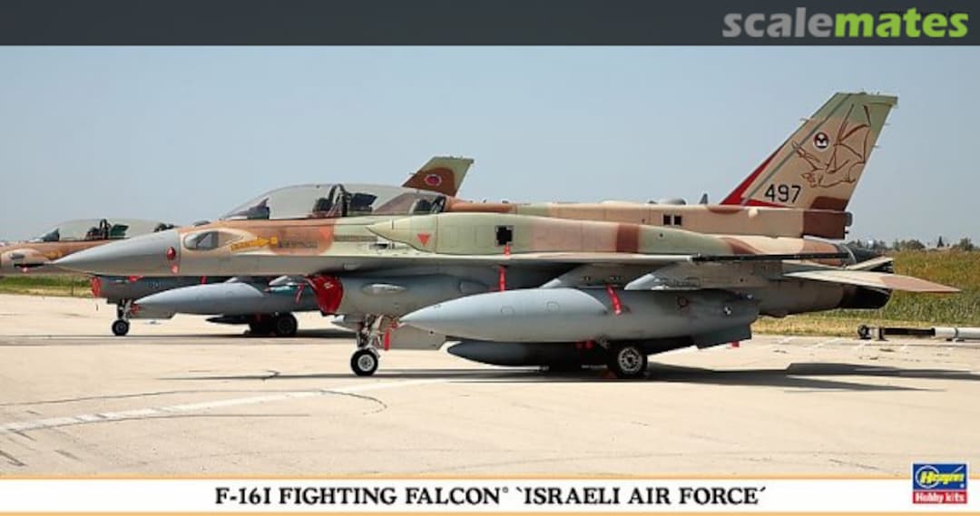 Boxart F-16I Fighting Falcon `Israeli Air Force´ 09857 Hasegawa