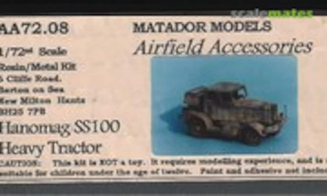 Hanomag SS100 Heavy Tractor (Matador Models AA72.08)