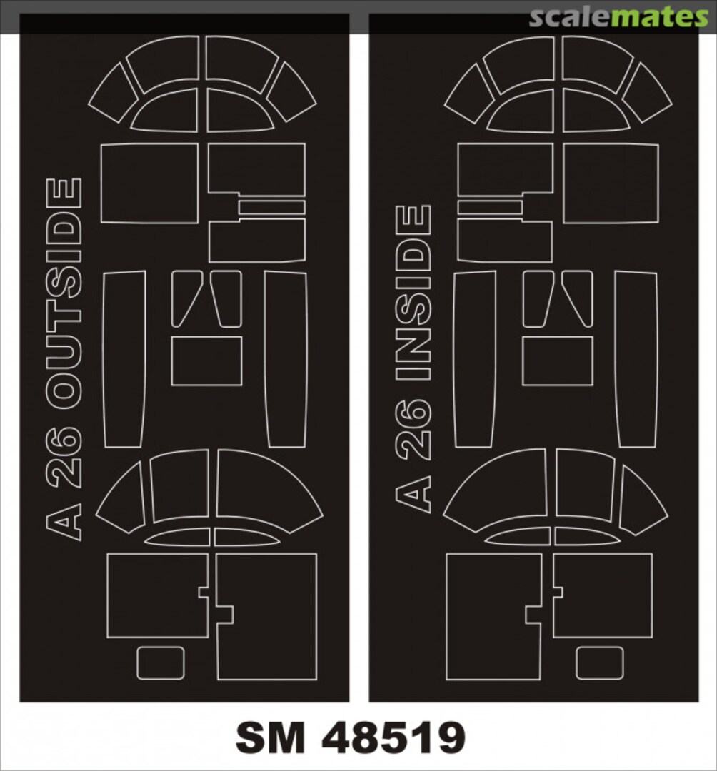 Boxart Douglas A-26B Invader SM48519 Montex