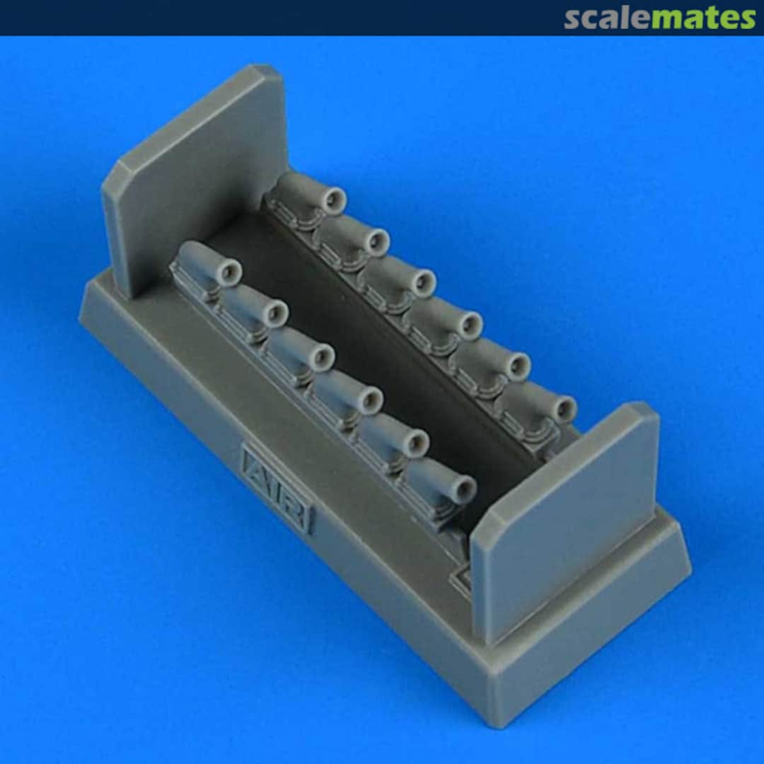 Boxart P-51D Mustang - Exhaust QB 48 931 Quickboost
