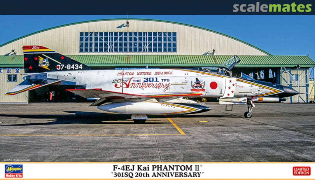 Boxart F-4EJ Kai Phantom II '301SQ 20th Anniversary' 02378 Hasegawa